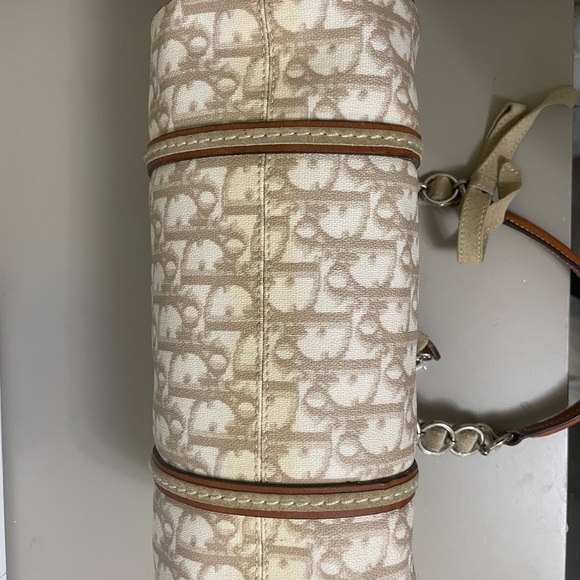 Dior Beige and Brown Shoulder Bag - Picture 3 of 10